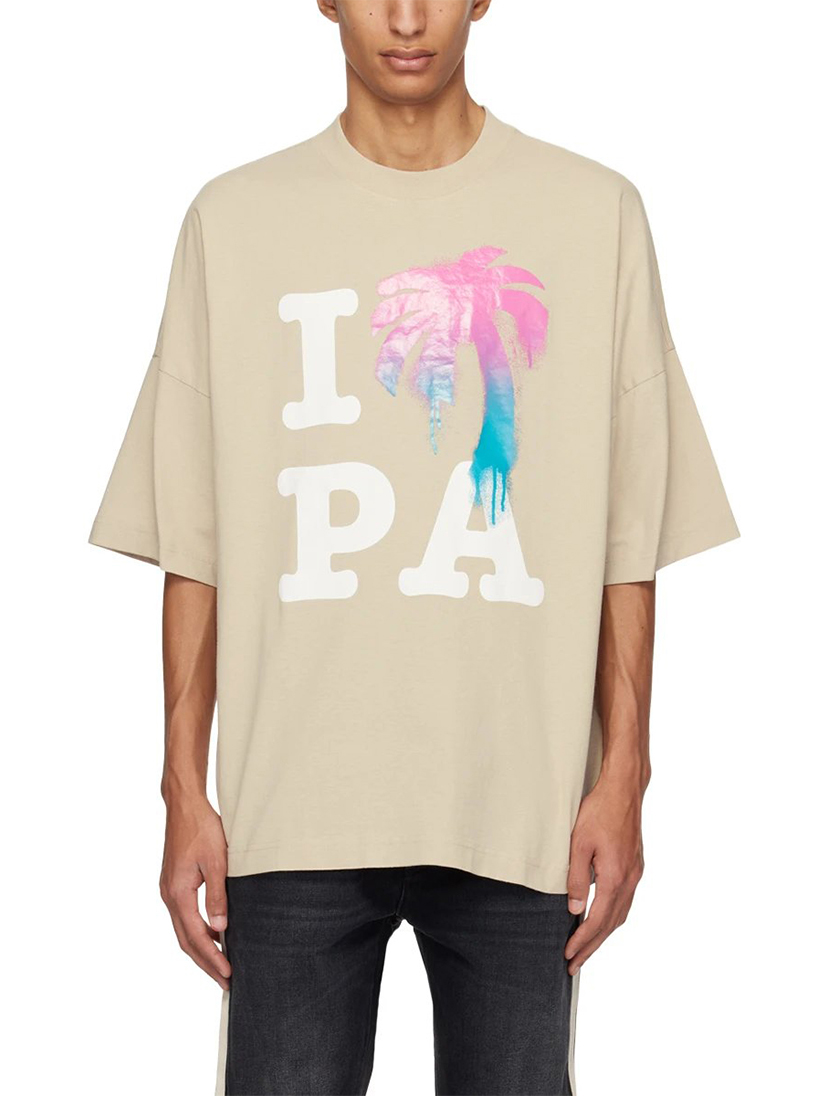 IPA 팜 트리 티셔츠 ( SAND BEIGE )