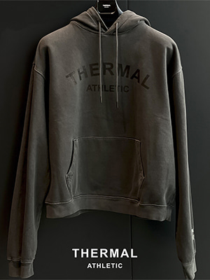 [THERMAL] 003 Pigment Dyeing Gray 후디